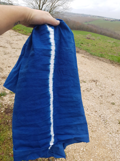 Atelier teinture à l'indigo