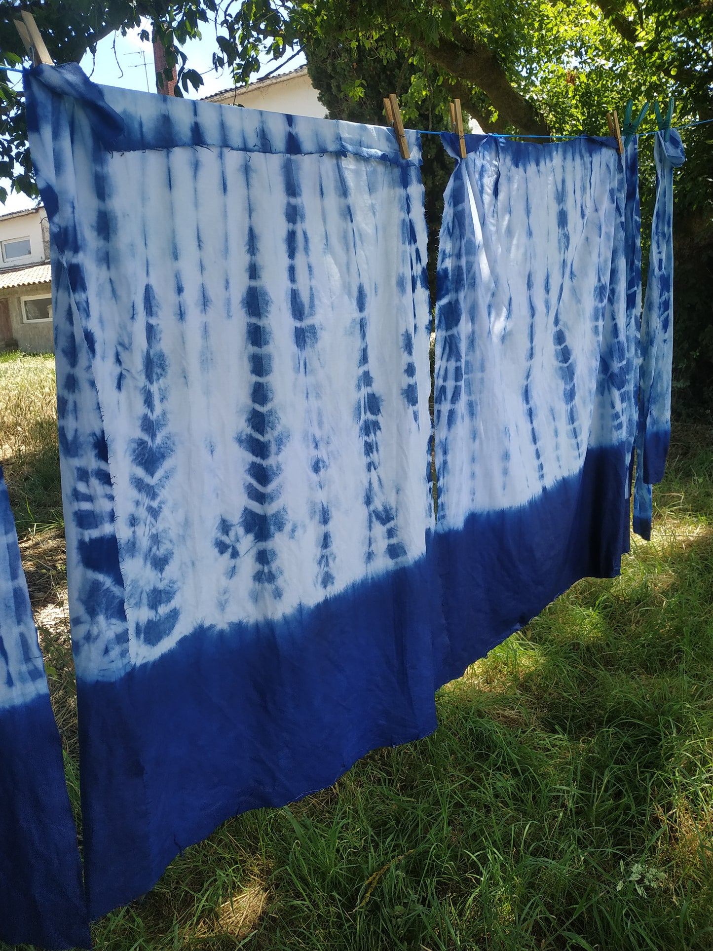 Atelier teinture à l'indigo